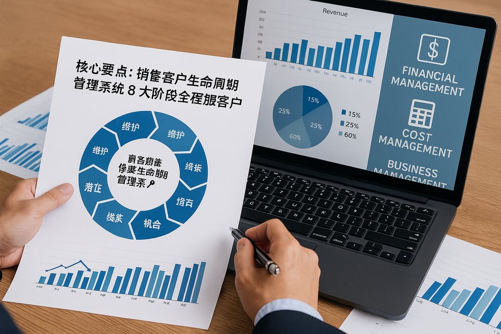 核心要点：销售销售客户生命周期管理系统 8 大阶段全程服务客户